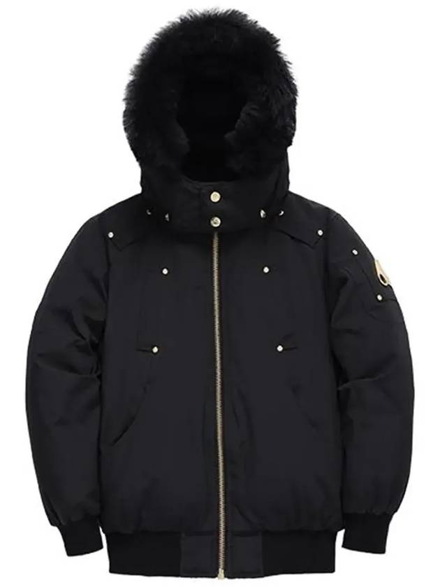 Down Bomber Jacket Black - MOOSE KNUCKLES - BALAAN 4