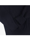 back stitch cashmere knit top navy - MAISON MARGIELA - BALAAN.
