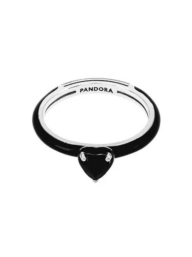 Me Chakra Heart Ring Black - PANDORA - BALAAN 1