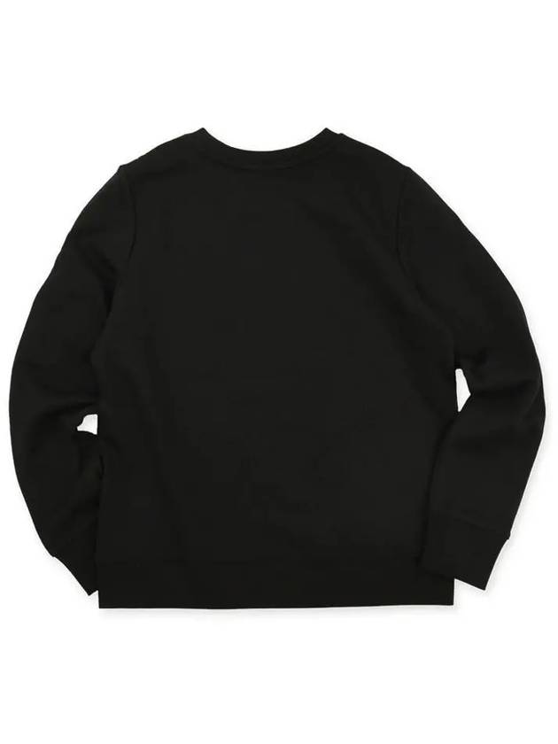 Melissa Logo Cotton Sweatshirt Black - A.P.C. - BALAAN 4