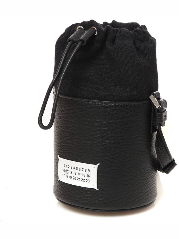 5AC Micro Bucket Bag Black - MAISON MARGIELA - BALAAN 3