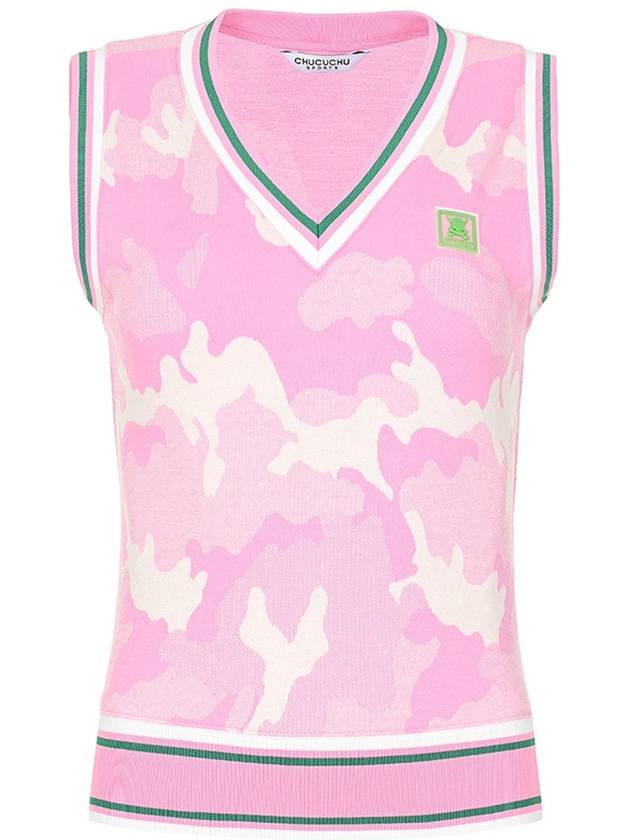 C23SVT001WCandy Camo Vest Pink - CHUCUCHU - BALAAN 1