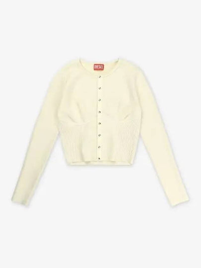 M-Resta Cardigan Off White - DIESEL - BALAAN 2