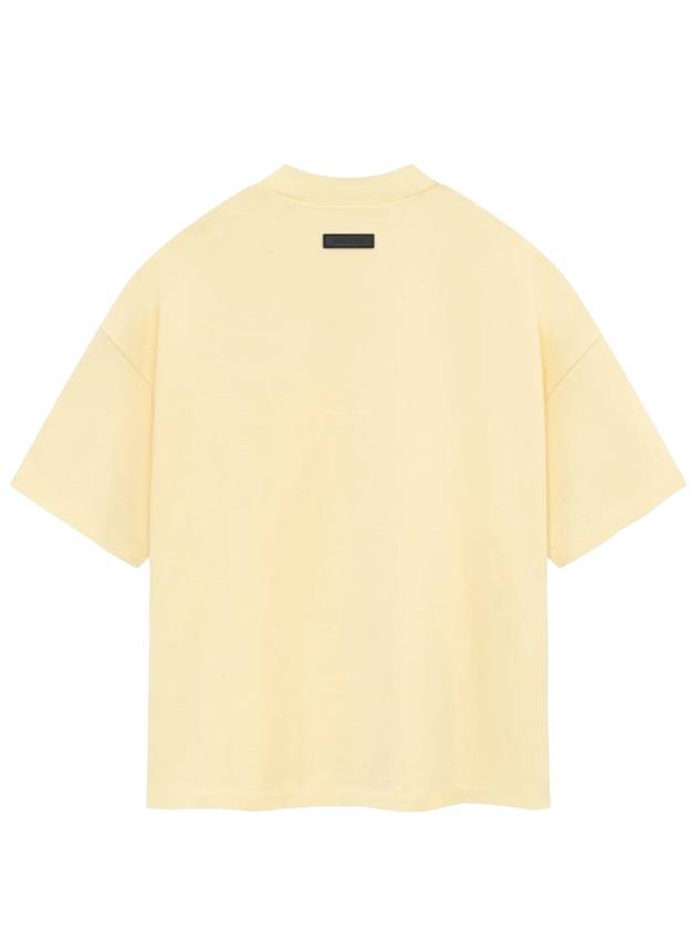 Fear of God Essentials Heavy Jersey T-Shirt Yellow Women - FEAR OF GOD ESSENTIALS - BALAAN 3