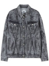 Runway dirty washed cotton jacket_dusty black - ULKIN - BALAAN 1