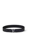 LV Stitch 40MM Reversible Leather Belt Black - LOUIS VUITTON - BALAAN 1