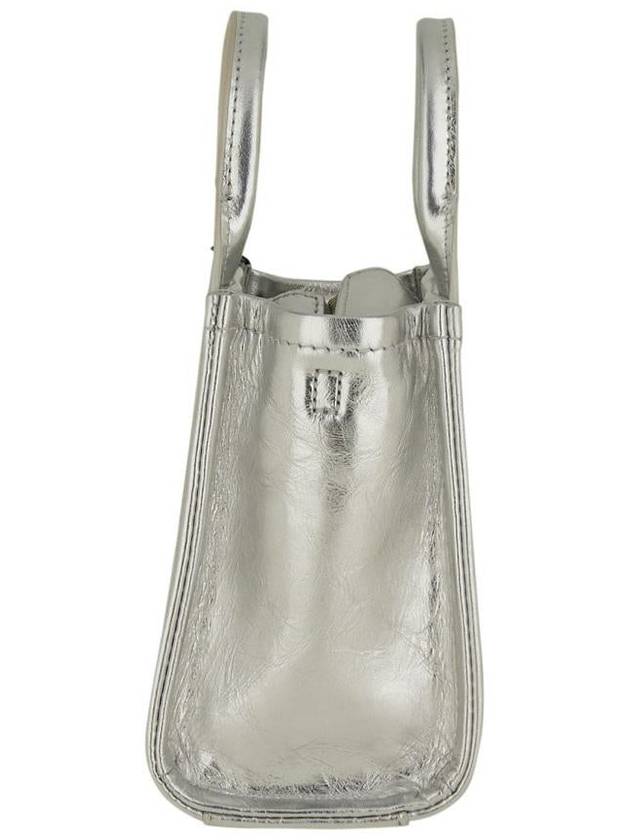 The Metallic Leather Cross Bag Silver - MARC JACOBS - BALAAN 6