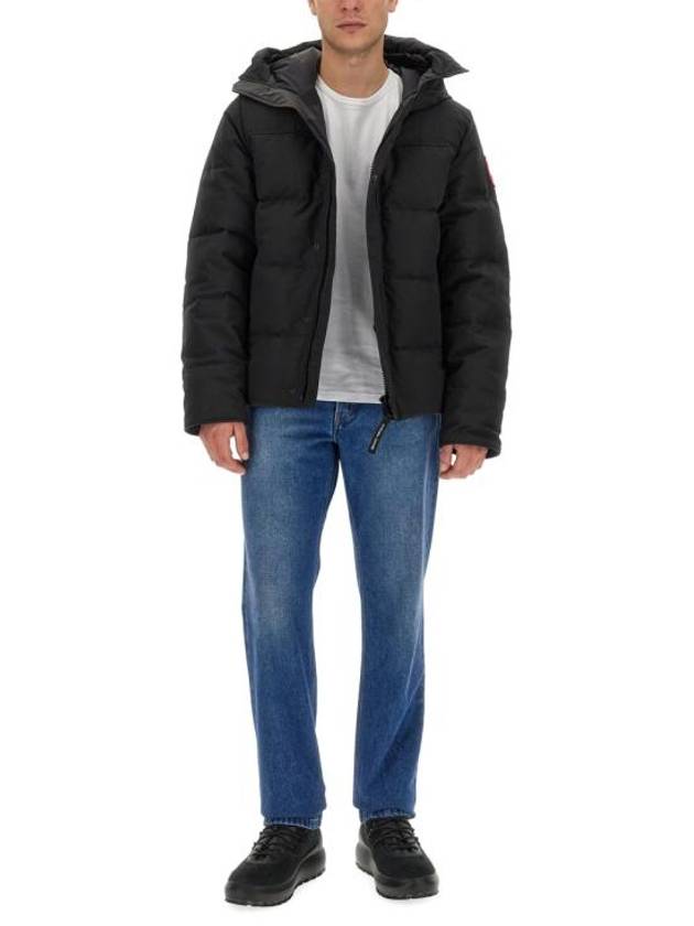 Macmillan Iconic Label Parka Black - CANADA GOOSE - BALAAN 5