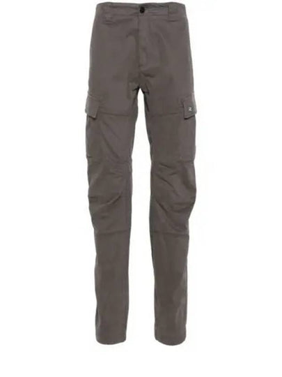 Stretch Satin Cargo Straight Pants Purple - CP COMPANY - BALAAN 2