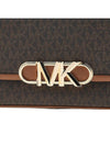 Parker Medium Logo Cross Bag Black Brown - MICHAEL KORS - BALAAN 8