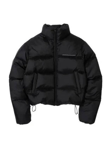 107 Cropped puffer down matte black - SCULPTOR - BALAAN 1