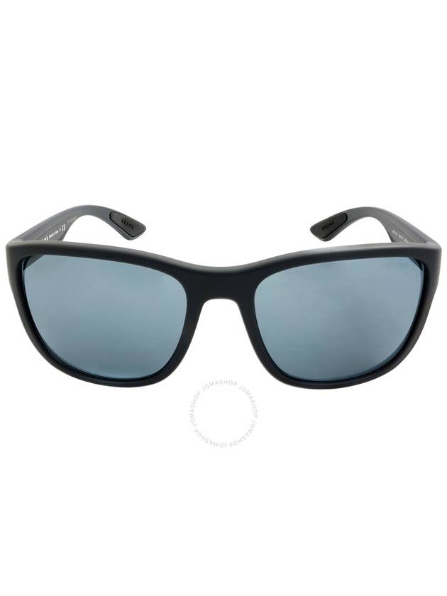 Linea Rossa Gray Mirror Square Men's Sunglasses PS 01US UFK5L0 59 - PRADA - BALAAN 2