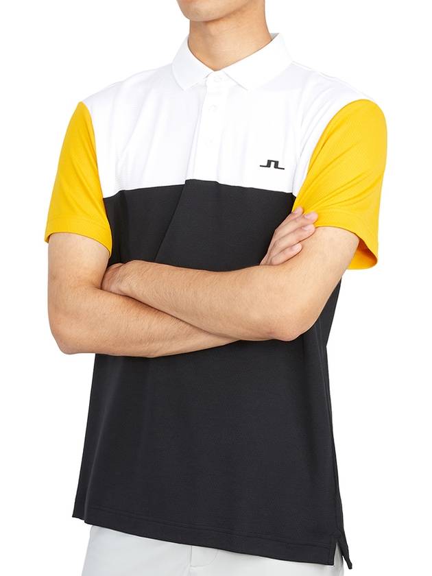 Golf Wear Men s Short Sleeve T Shirt GMJT06854 K099 - J.LINDEBERG - BALAAN 6