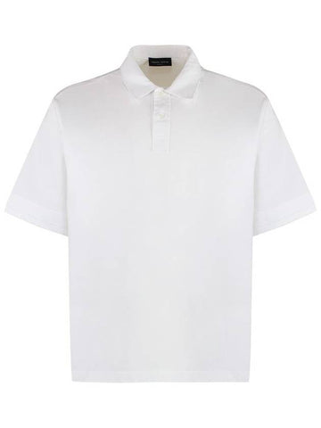 Roberto Collina Short Sleeve Cotton Polo Shirt - ROBERTO COLLINA - BALAAN 1