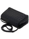 Intrecciato Cross Bag Black - BOTTEGA VENETA - BALAAN 5