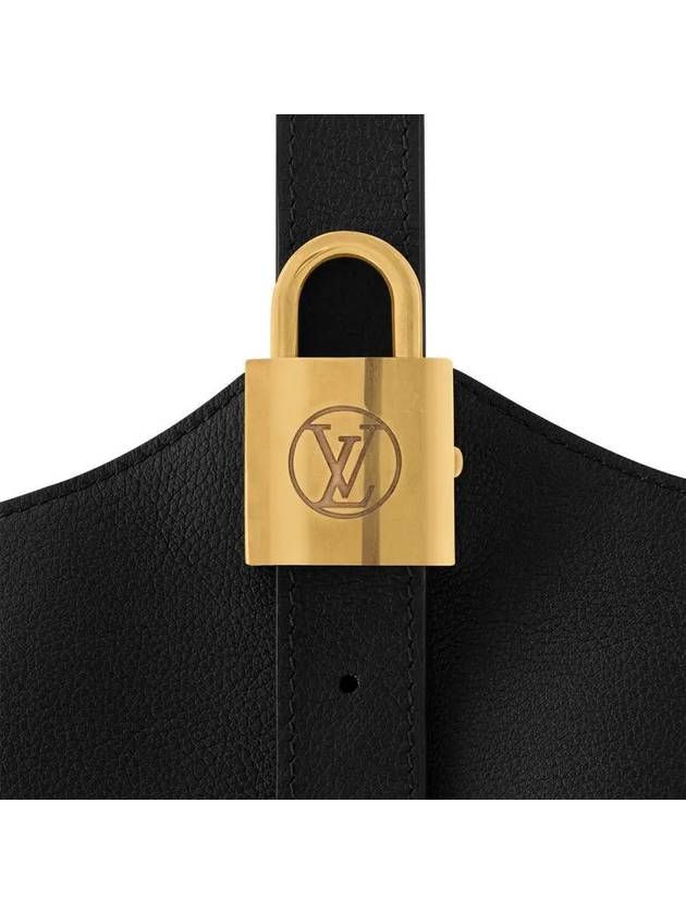 Low Key Hobo MM Shoulder Bag Black - LOUIS VUITTON - BALAAN 3