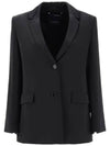 BERNINI Single Breasted Jacket Black 2390460139 006 - MAX MARA - BALAAN 1