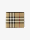 Vintage Check Slim Half Wallet Beige - BURBERRY - BALAAN 2