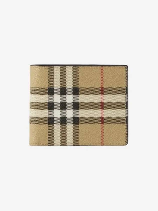 Vintage Check Slim Half Wallet Beige - BURBERRY - BALAAN 2