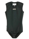 Stitched sleeveless bodysuit green - MAISON MARGIELA - BALAAN 1