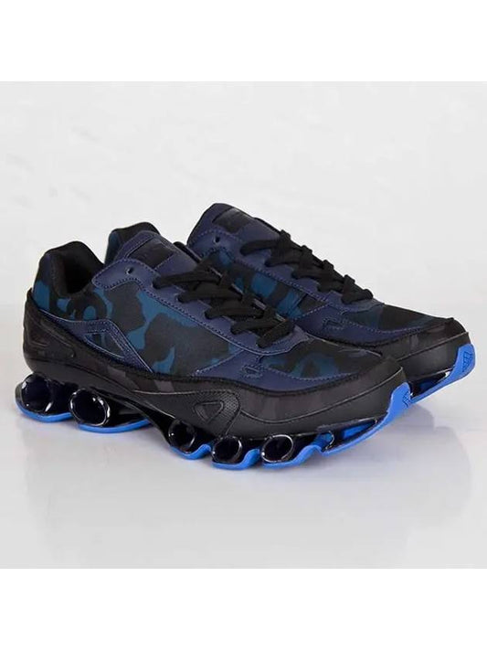 Bounce camo sneakers black blue B26074 - RAF SIMONS - BALAAN 1
