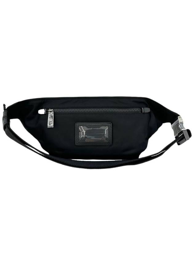 Logo Rubberized Nylon Small Belt Bag Black - DOLCE&GABBANA - BALAAN 3