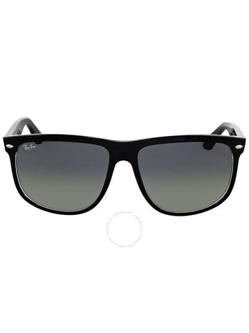 Ray Ban Boyfriend Grey Gradient Square Men's Sunglasses RB4147 603971 60 - RAY-BAN - BALAAN 1