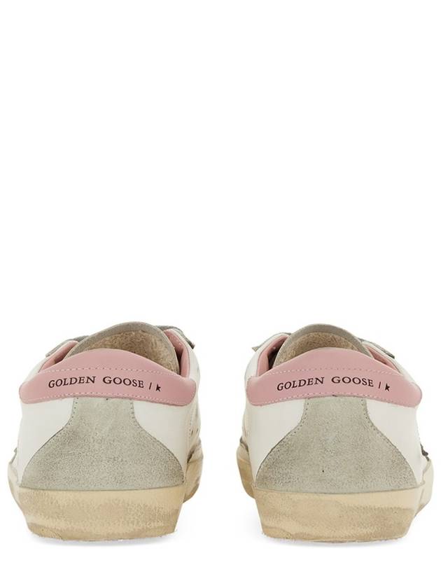 Superstar Pink Tab Low Top Sneakers - GOLDEN GOOSE - BALAAN 7