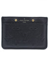 Women s Louis Vuitton M69171 Black Monogram Empreinte Card Holder Wallet gt business Gangbuk used luxury goods - LOUIS VUITTON - BALAAN 1