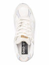 Mesh and Suede Leather Dad-Star Sneakers White Beige - GOLDEN GOOSE - BALAAN 5