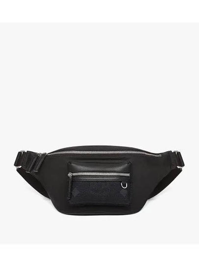 Fursten Recycled Nylon Belt Bag Black - MCM - BALAAN 2