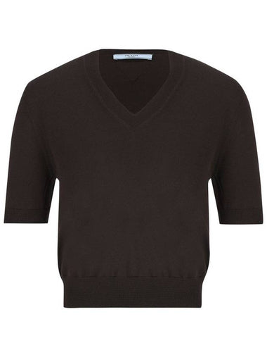 Prada Sweaters Brown - PRADA - BALAAN 1