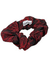 Botanical Jacquard Scrunchie High Risk Red - GANNI - BALAAN 4