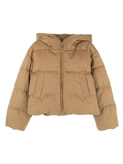 Dalia Hooded Padding Beige - MAX MARA - BALAAN 2