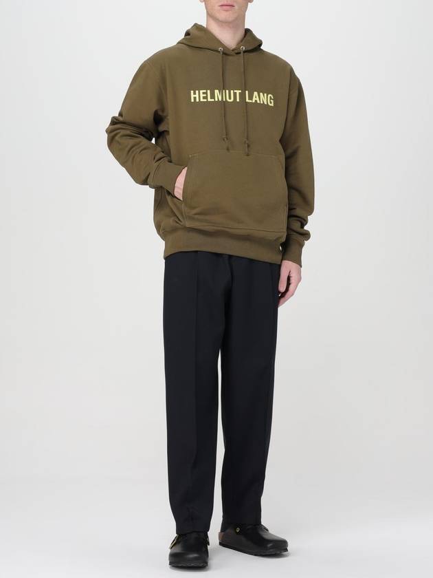 Hooded Sweatshirt N09HM519 F0X MILITARY GREEN - HELMUT LANG - BALAAN 3