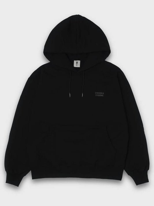 BIG LOGO HOODIE BLACK - STOCKHOLM SYNDROME - BALAAN 2