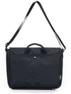 Men's Wide Three Crossbody Bag Black - UNION 6 - BALAAN 3