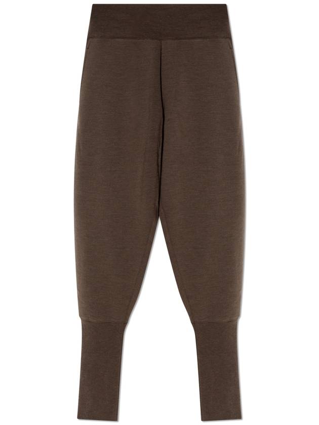 Women s Wool Track Pants Brown - LEMAIRE - BALAAN 1