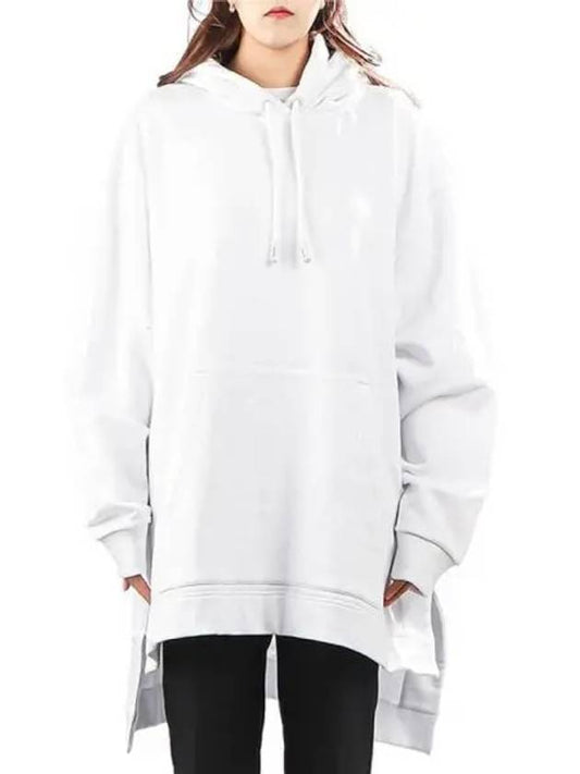 Check Overfit Hoodie White - BURBERRY - BALAAN 2