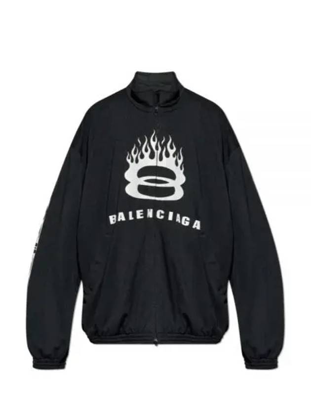 logo print jacket 794794TQV38 - BALENCIAGA - BALAAN 2