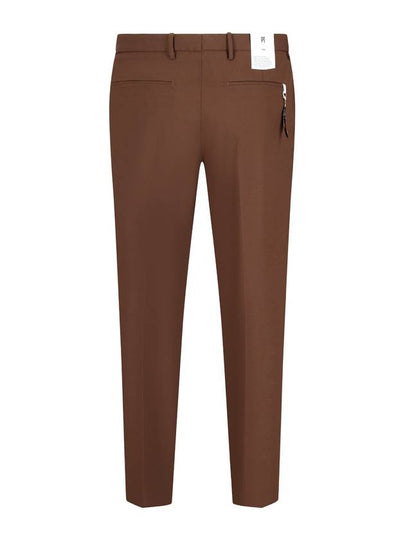 WOOL SLIM TROUSERS - PT TORINO - BALAAN 2