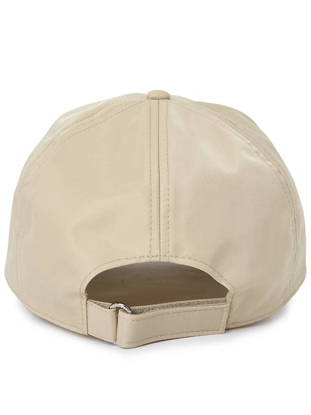 Logo Patch Ball Cap Beige - MONCLER - BALAAN 4