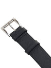 Saffiano Leather Belt Black - PRADA - BALAAN 7