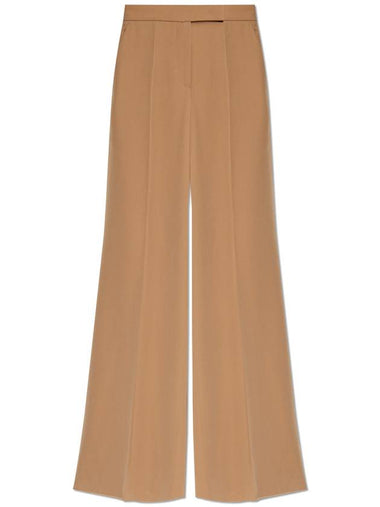 Max Mara Pleated Trousers Ninfa, Women's, Brown - MAX MARA - BALAAN 1