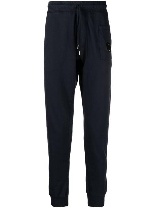 Light Fleece Utility Track Pants Navy - CP COMPANY - BALAAN 1