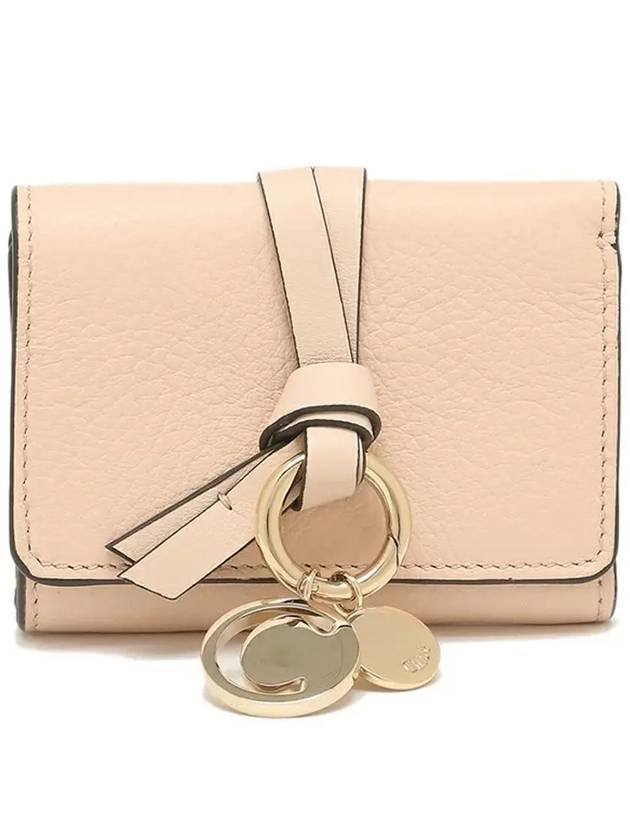 Alphabet Small Half  Wallet Light Pink - CHLOE - BALAAN 2