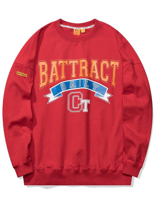 Daily sweatshirtRed - BATTRACT - BALAAN 2