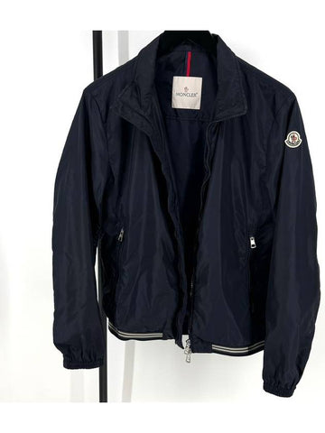 Windbreaker zip up jacket navy - MONCLER - BALAAN 1