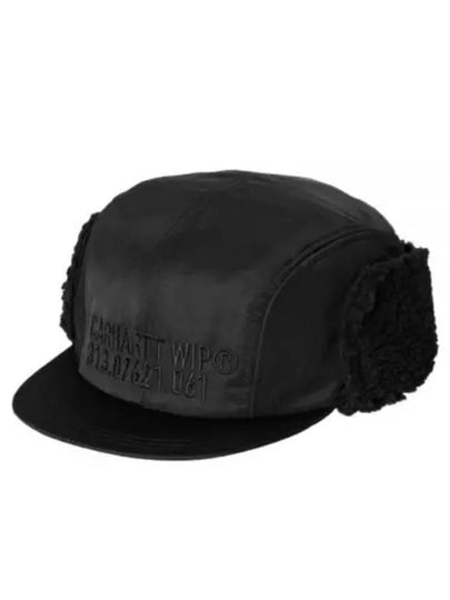 Olten Ear Guard Snapback Black - CARHARTT WIP - BALAAN 2