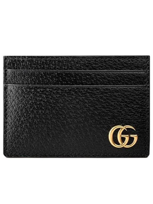 GG Money Clip Card Wallet Black 436022DT20T - GUCCI - BALAAN 1